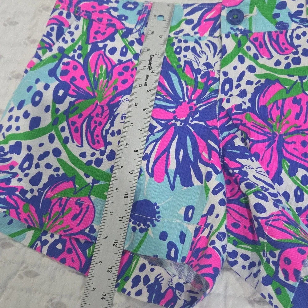 🌺Lilly Pulitzer Beautiful, Tropical Themed Callahan Shorts In Great Condition🌺 - Picture 15 of 15
